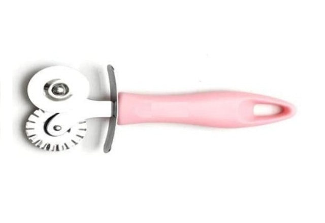 Pink Stainless Steel Pizza and Pie Cutter 1